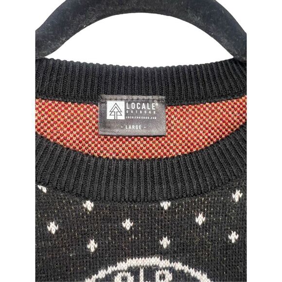 Locale Outdoor Men’s Large Jack Daniels No. 7 Ugly Christmas Sweater Black - Picture 3 of 5